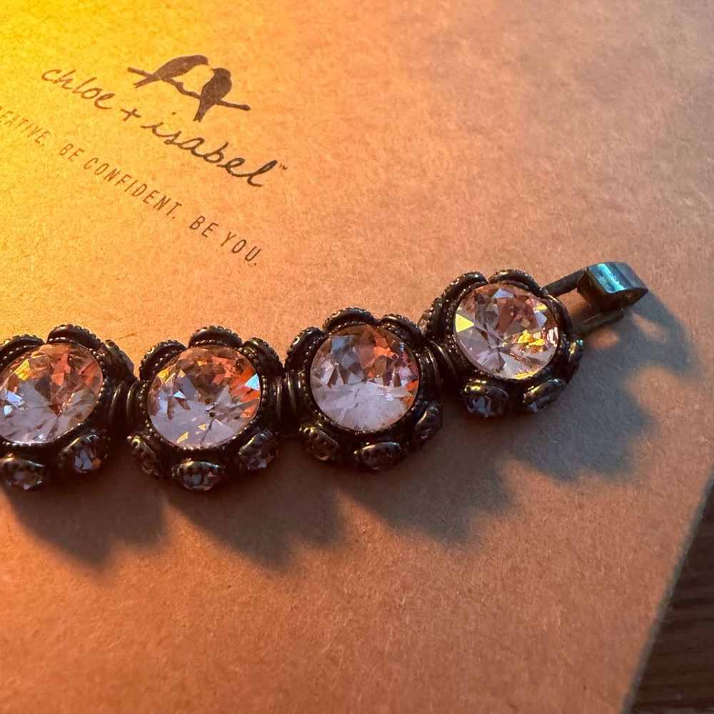 Chloe + Isabel Brûlée Gold and Crystal Bracelet
B1 - Picture 6 of 8